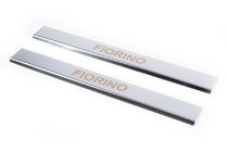 Fiat Fiorino/Qubo 2008-2024 Couvre Seuils de Porte Carmos V1 (2 pcs, Inox) photo 1