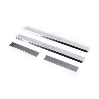 Seuils de porte Carmos V1 Tipo (4 pcs, inox) photo 1