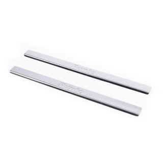 Seuils de porte Carmos V2 (2 pcs, Inox) Fiat Punto Grande/EVO 2006-2018 photo 1