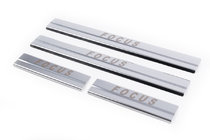 Ford Focus III 2011-2017 Seuils de porte inox Carmos V1 (4 pcs) photo 1