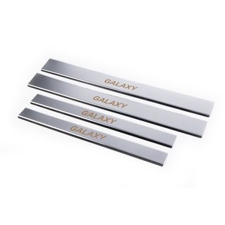 Seuils de porte Carmos (4 pcs, inox) Ford Galaxy 1995-2006 photo 1