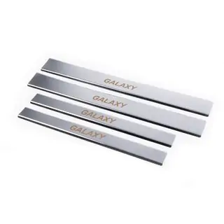Seuils de porte Carmos (4 pcs, inox) photo 1
