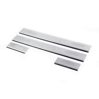 Seuils de porte inox Carmos (4 pcs)