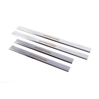 Seuils de porte SportLine (4 pcs, inox) photo 1