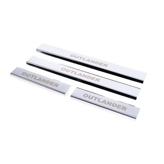 Seuils de porte Carmos (4 pcs, inox) photo 1