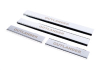 Mitsubishi Outlander 2006-2012 Seuils de porte Carmos (4 pcs, inox) photo 1