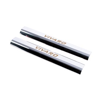 Couvre-seuils de Porte VIP-Style (2 pcs, Inox) Opel Vivaro 2001–2015 photo 1