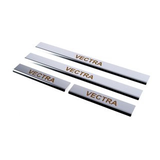 Seuils de porte Carmos (4 pcs, inox)