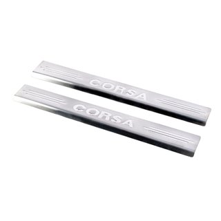 Seuils de porte Carmos V2 (2 pcs, inox) photo 1