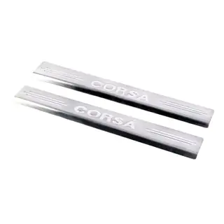 Seuils de porte Carmos V2 (2 pcs, inox) photo 1