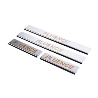 Seuils de porte Carmos V1 (4 pcs, Inox)