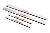 Renault Kangoo 2008–2020 Seuils de porte Carmos V1 (4pcs, inox) photo 2