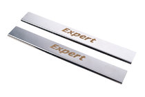 Peugeot Expert 2007-2016 Seuils de porte inox (Carmos, 2 pcs) photo 1
