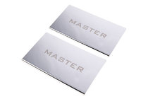 Renault Master 2011-2023 Couvre Seuils de Porte V2 (2 pcs, Inox) photo 3
