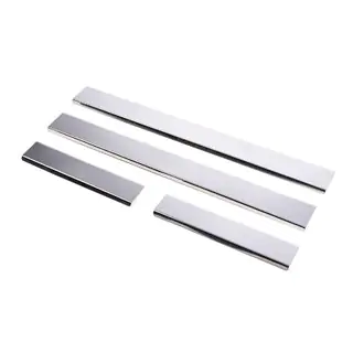 Seuils de porte Carmos (4 pcs, inox) photo 1