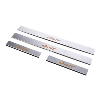 Seuils de porte Carmos (4 pcs, inox)