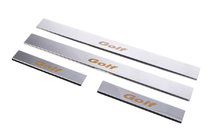 Volkswagen Golf 4 1997-2006 Seuils de porte Carmos (4 pcs, inox) photo 1