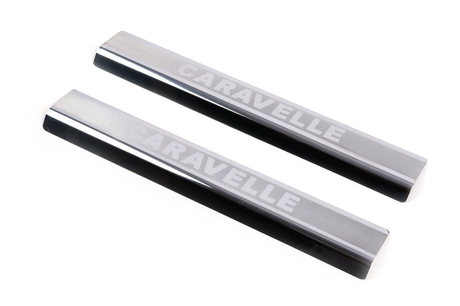 Volkswagen T5 2010-2015 Seuils de porte VIP (2 pcs, inox) Image