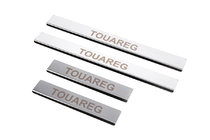 Volkswagen Touareg 2002–2010 Seuils de Porte Carmos V1 (4 pcs, Inox) photo 1