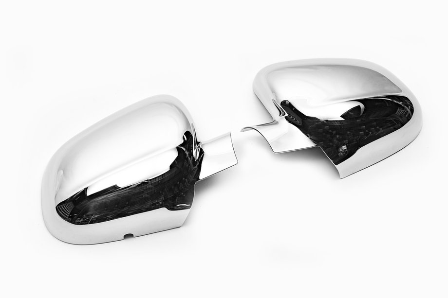 Mercedes Citan 2013-2021 Coques de Rétroviseurs (2 pcs, plastique) Carmos - Plastique Chromé Photo 2