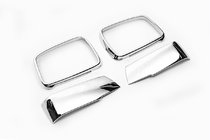 Kia Sportage 2004-2010 Encadrement de rétroviseurs et cache supérieur (plastique) photo 4