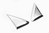 Mercedes Sprinter W907/W910 2018- Cache côté de rétroviseur (2 pcs, inox) photo 2