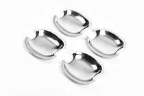 Volkswagen Golf 5 2003-2009 Coquilles de poignées de porte (4 pcs, inox) photo 2