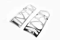 Volkswagen Crafter 2006-2016 Caches Feux Arrière Chromés (2 pcs, Acier Inoxydable) photo 2