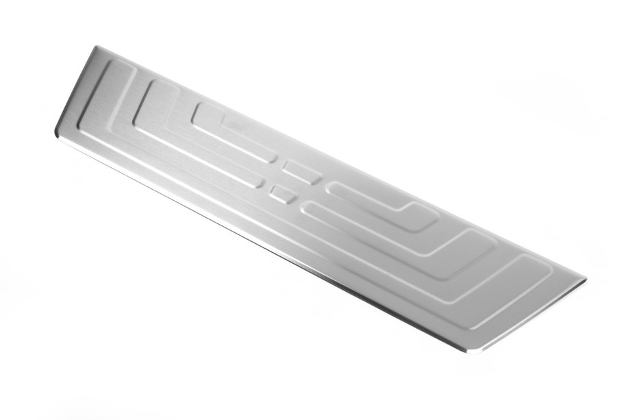 Volkswagen Amarok 2010-2022 Protection de pare-chocs arrière OmsaLine inox mat Image
