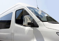 Mercedes Sprinter W907/W910 2018- Couvre-Rétroviseurs (2 pcs, Acier Inoxydable) Carmos - Acier Inoxydable Turc photo 1