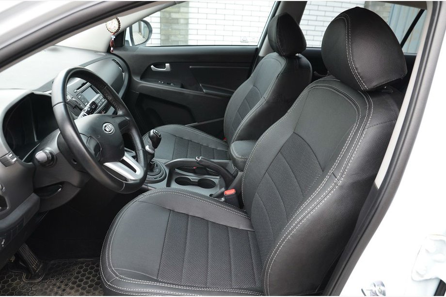 Kia Sportage 2010-2015 Housses de siège sur mesure SoyuzAuto Dynamic Image