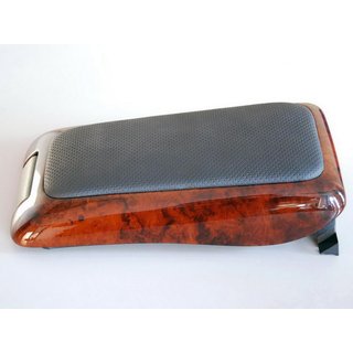 Couvercle de boîte d'accoudoir (Bois ↗ Cuir)