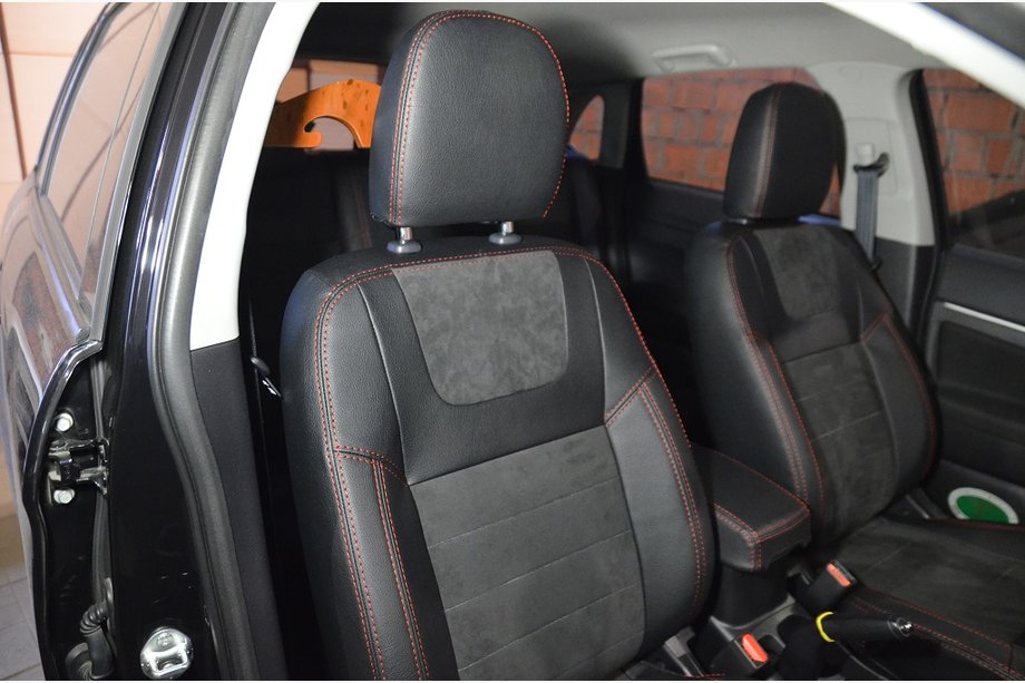 Mitsubishi ASX 2010-2023 Housses de Siège SoyuzAuto Style Cuir Image