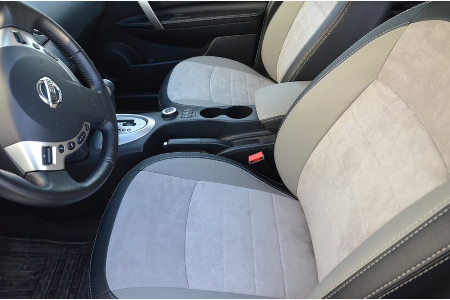Nissan Qashqai 2007-2010 Housses de Siège SoyuzAuto Style Cuir Photo 8