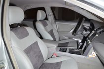 Toyota Camry 2006-2011 Housses de Sièges Auto (Similicuir ↗ Remplaçant Alcantara, Elite) photo 4