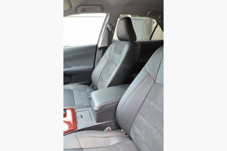 Toyota Camry 2011–2017 Housses de Sièges Auto (Similicuir & Remplaçant Alcantara, Elite) Photo 8