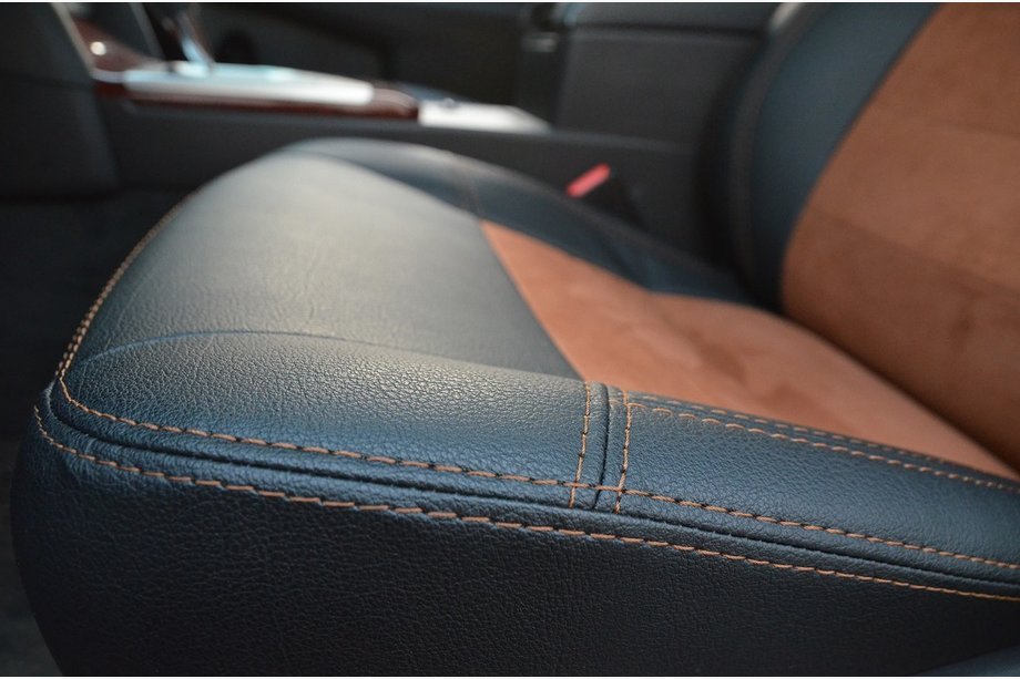 Toyota Camry 2011–2017 Housses de Sièges Auto (Similicuir & Remplaçant Alcantara, Elite) Photo 7