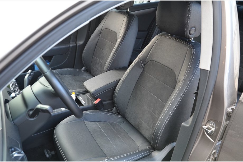 Volkswagen Passat B7 2012-2015 Housses de Sièges SoyuzAuto Style Cuir Image