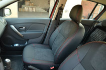 Renault Sandero 2013-2022 Housses de Siège Auto SoyuzAuto Leather Style photo 2