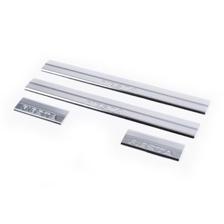 Seuils de porte inox (Carmos V2, 4 pcs) Ford Fiesta 2008-2017 photo 1