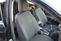 Ford Kuga/Escape 2013-2019 Housses de Sièges Auto (Tissu↗Similicuir, Premium) photo 1