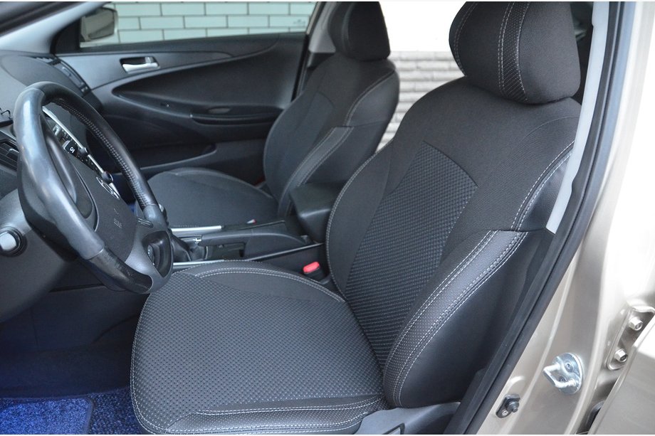 Hyundai Sonata YF 2010-2014 Housses de Sièges Auto SoyuzAuto Premium Image