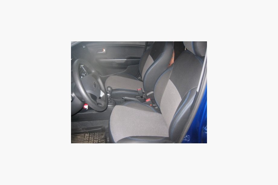 Kia Rio 2012-2017 Nouveau ! Housses de siège auto sur mesure en similicuir Brothers Premium Image