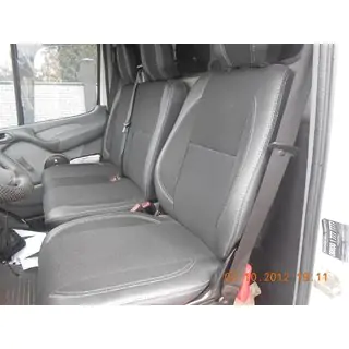 Housses de Siège Auto (Cuir Écologique+Tissu, Premium) Volkswagen LT 1995-2006 photo 2