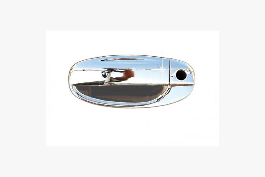 Chevrolet Aveo T200 2002-2008 Couvre-poignées Chromés (4 pcs) Acier Inox Poli Image
