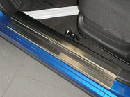 Chevrolet Aveo T200 2002-2008 Seuils de porte inox Nataniko photo 1