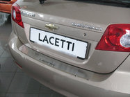 Chevrolet Lacetti 2003-2024 Protection de pare-chocs arrière Natanika (inox) photo 1