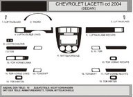 Chevrolet Lacetti 2003-2024 Cache tableau de bord Sedan (Hartman) photo 1