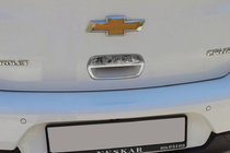 Chevrolet Cruze 2009–2015 Cache poignée de coffre chromé (pour version HB, inox) photo 1