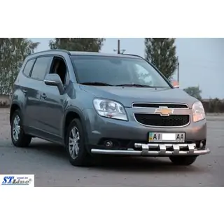 Protection Avant ST015 (Inox) Chevrolet Orlando 2010-2018 photo 3